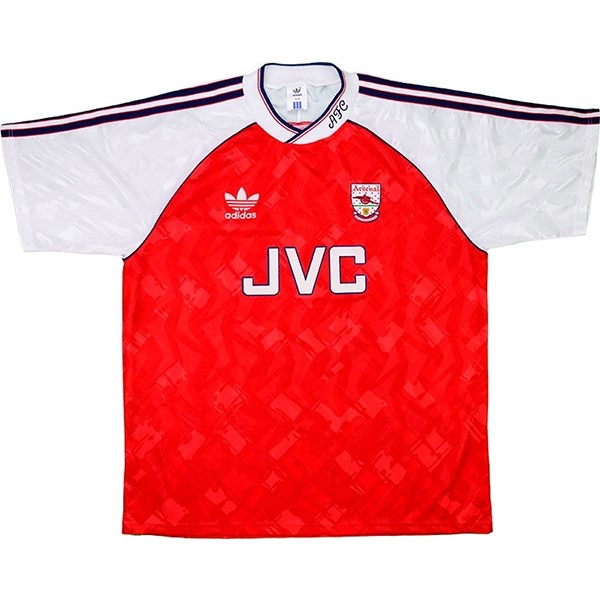 Camiseta Arsenal 1ª Kit Retro 1990 1992 Rojo